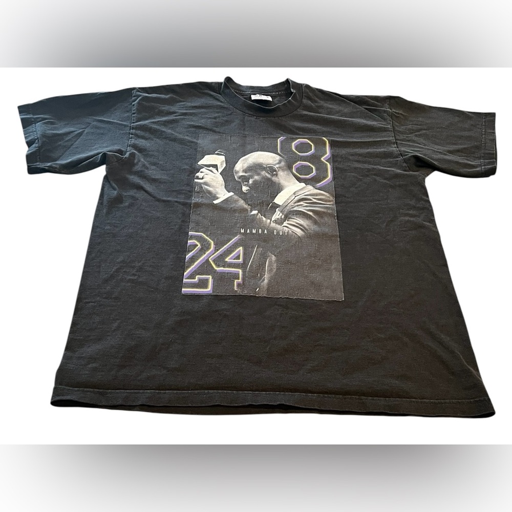 Kobe Bryant LA Lakers 8 24 Mamba Out Tshirt Tee XL Pro Athletic NBA Basketball